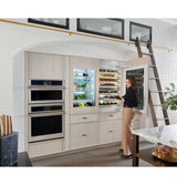 Monogram 30" Panel-Ready Integrated Glass-Door Refrigerator for Single or Dual Installation