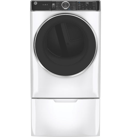 GE® ENERGY STAR® 7.8 cu. ft. Capacity Smart Front Load Electric Dryer with Steam and Sanitize Cycle