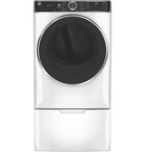 GE® ENERGY STAR® 7.8 cu. ft. Capacity Smart Front Load Gas Dryer with Steam and Sanitize Cycle