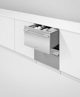 Integrated Double DishDrawer™ Dishwasher, Sanitize