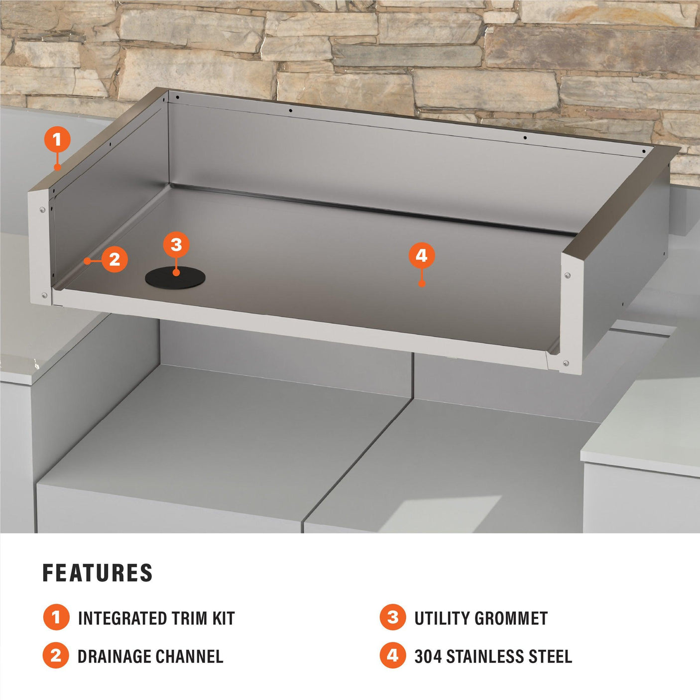 36" Drop-in Griddle Insulating Jacket