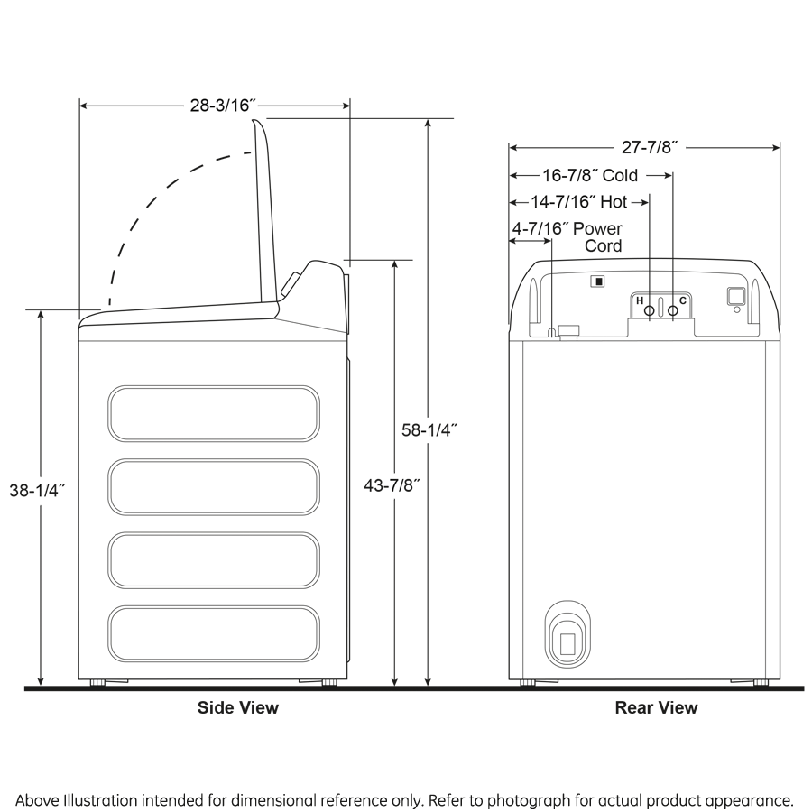 GE Profile™ ENERGY STAR® 4.9 cu. ft. Capacity Washer with Smarter Wash Technology and FlexDispense™