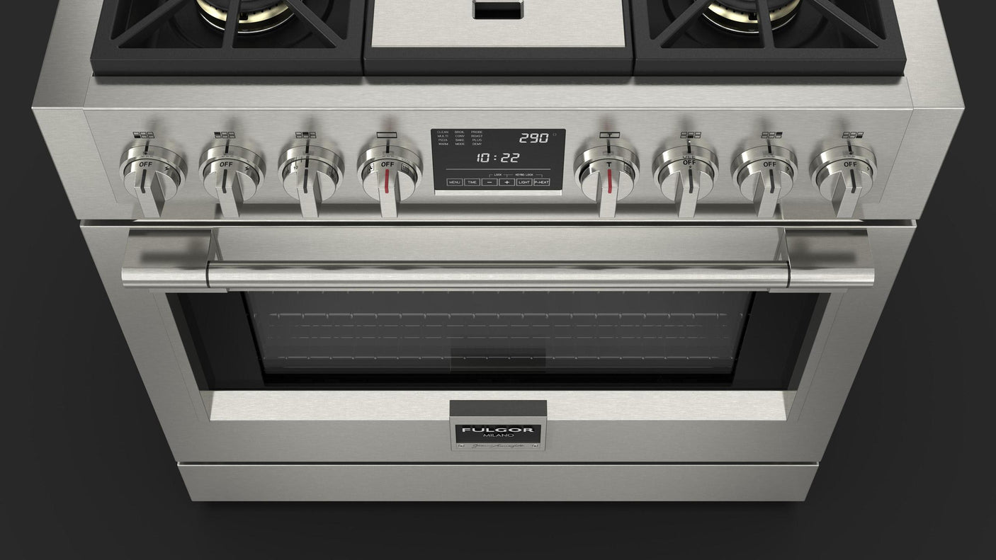 36" DUAL FUEL PRO RANGE WITH GRIDDLE