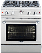 Precision 30" Gas Manual Clean Range