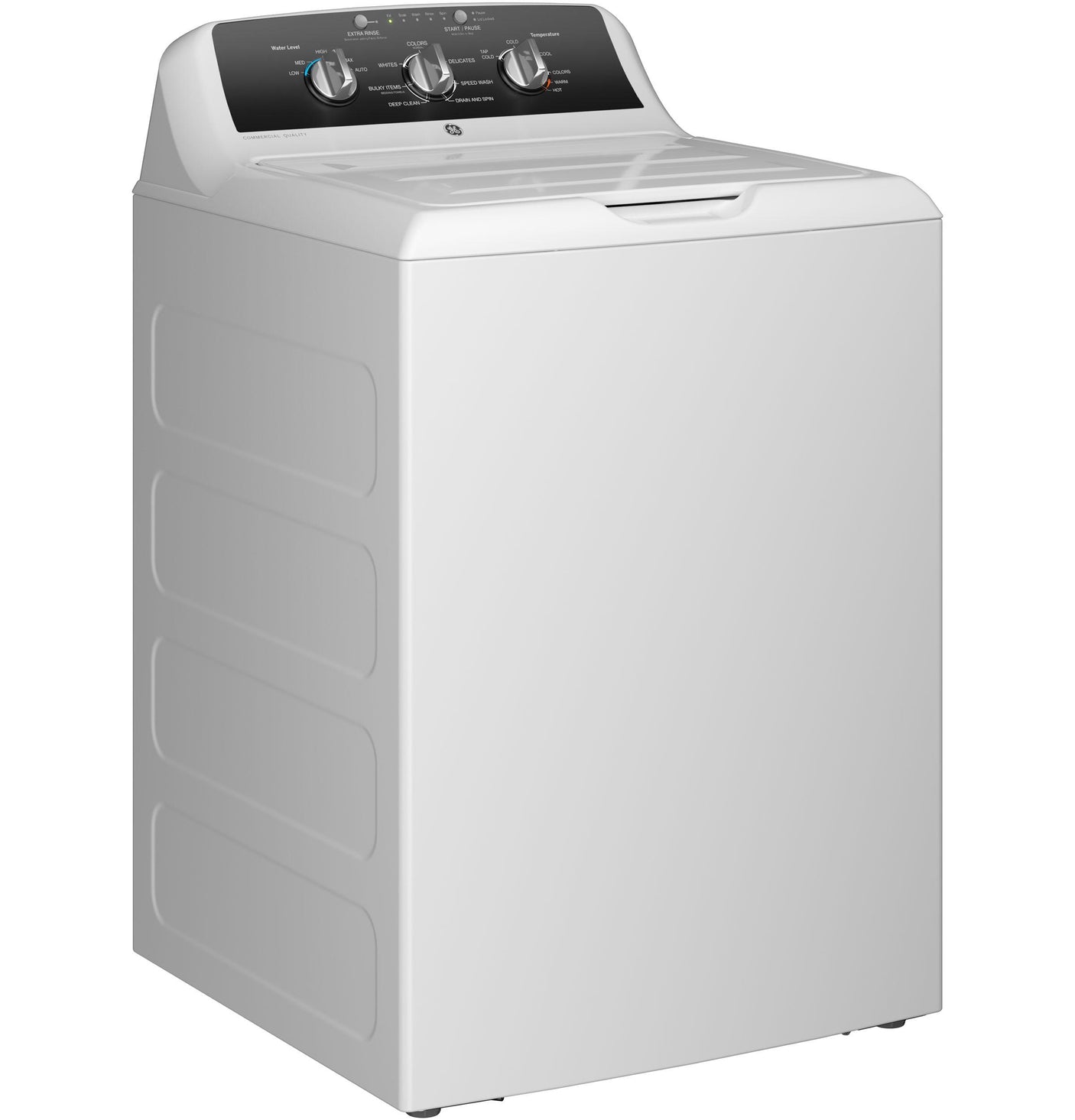 GE® 4.3 cu. ft. Capacity Washer with Stainless Steel Basket,5-yr Limited Warranty&#x200B;