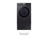 7.5 cu. ft. Smart Gas Dryer with Steam Sanitize+ in Black Stainless Steel