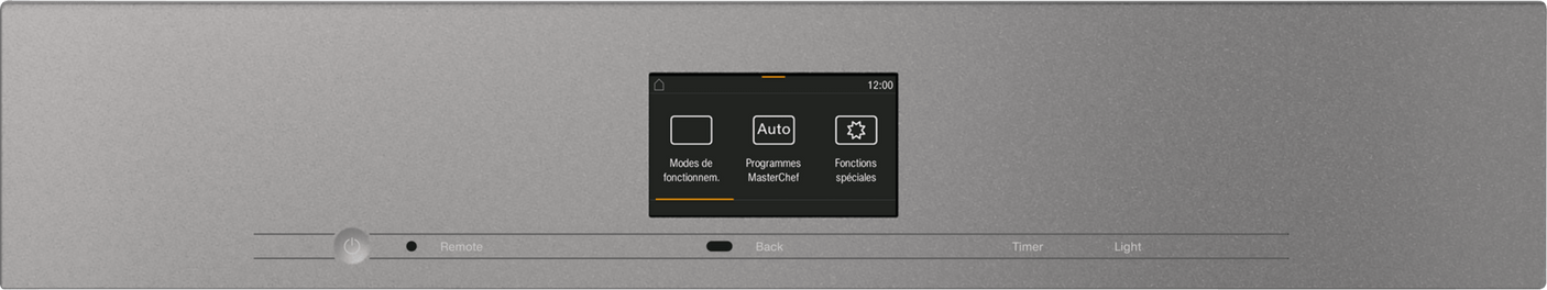 H 7660 BP AM - 24" oven in a perfectly combinable design with roast probe and BrilliantLight.