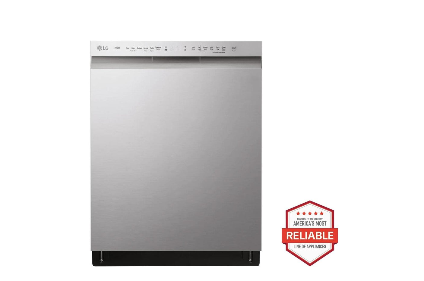 Front Control Smart wi-fi Enabled Dishwasher with QuadWash™