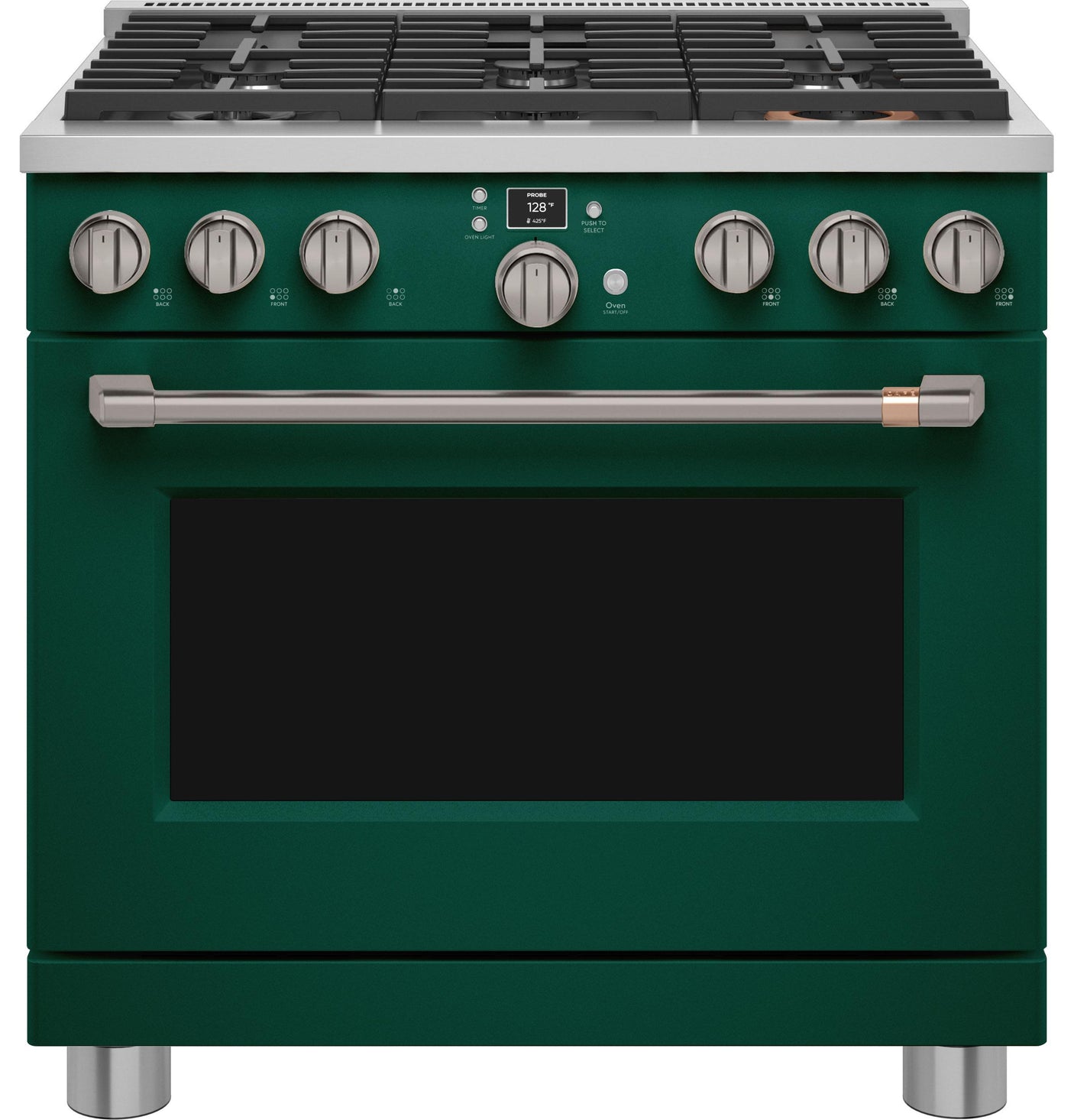 Café™ 36" Smart Dual-Fuel Commercial-Style Range with 6 Burners (Natural Gas)