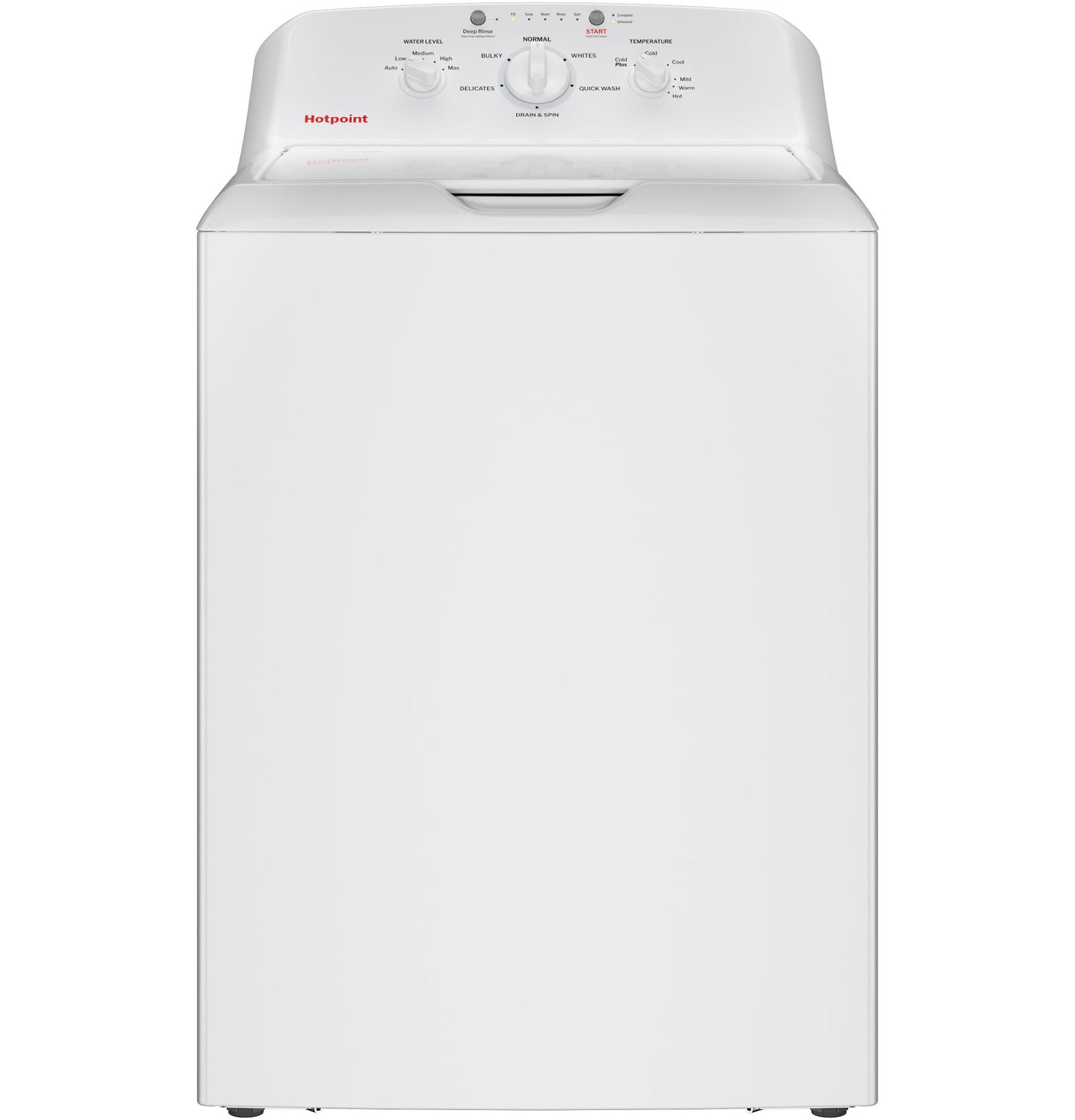 Hotpoint® 4.0 cu. ft. Capacity Washer with Stainless Steel&#x00A0;Basket,Cold&#x00A0;Plus and Water Level&#x00A0;Control&#x200B;