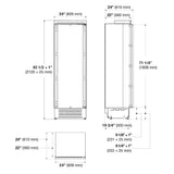 24" BUILT-IN FREEZER COLUMN