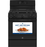 GE® 30" Free-Standing Gas Convection Range with No Preheat Air Fry