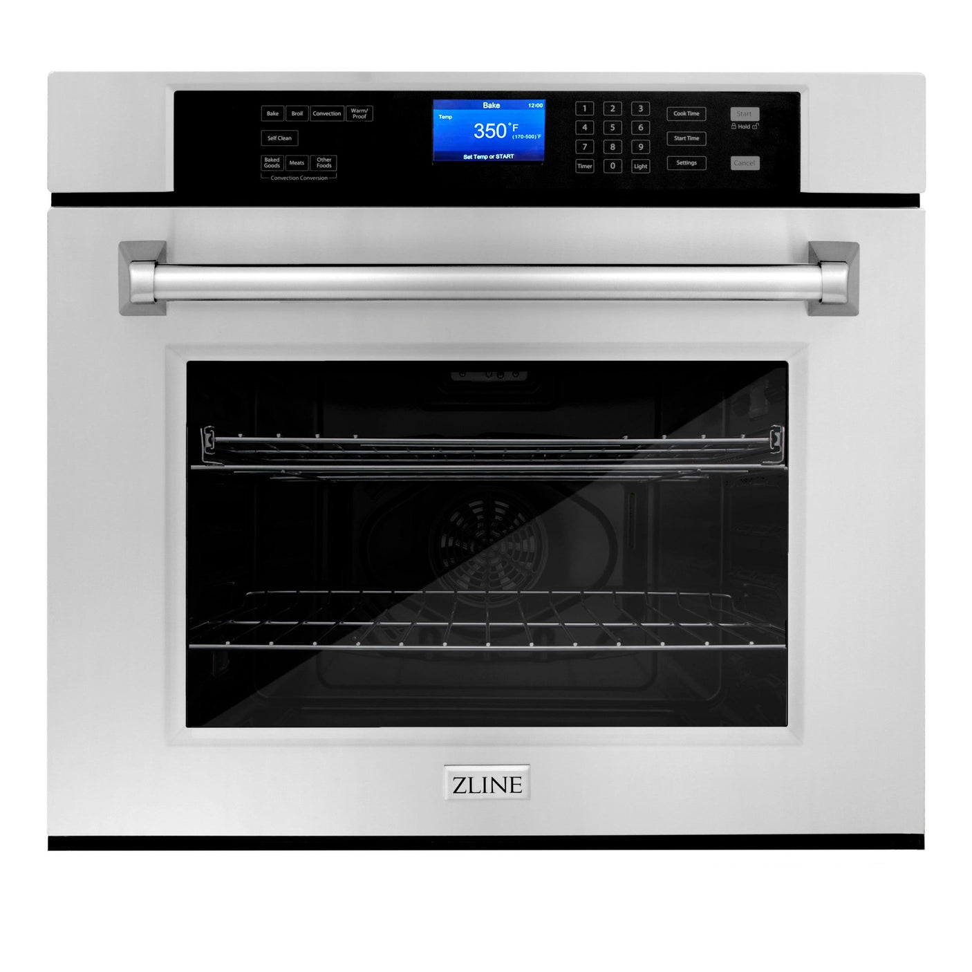 ZLINE 30" Professional Single Wall Oven with Self Clean and True Convection in Stainless Steel (AWS-30) [Color: Stainless Steel]