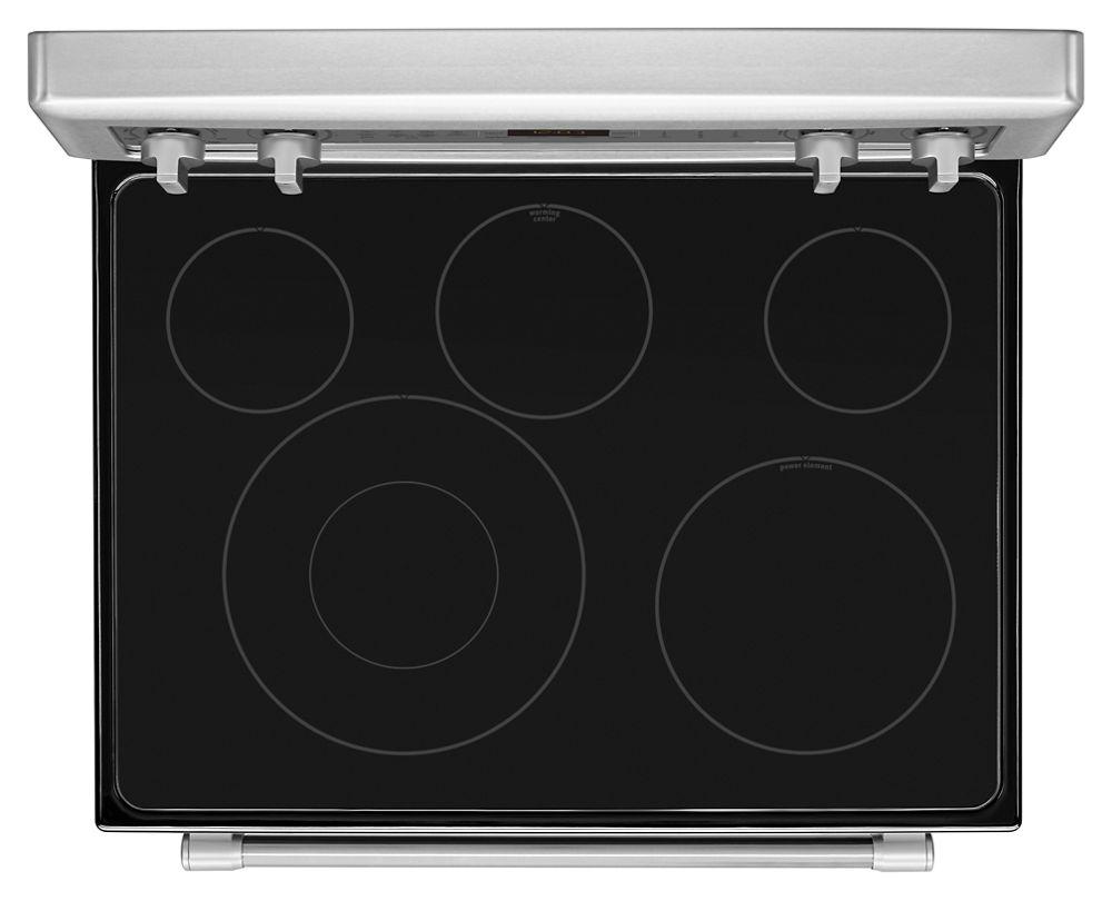 30-inch Wide Electric Range with Convection and Power Preheat - 6.2 cu. ft.