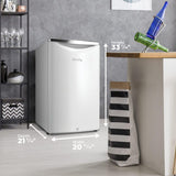 Danby 4.4 cu. ft. Retro Compact Fridge in Pearl White