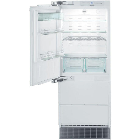 Built-In Refrigerator/Freezer 30", Ice Maker, Left Hinge