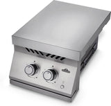 Built-in 700 Series Inline Dual Range Top Burner with Stainless Steel Cover , Natural Gas, Stainless Steel