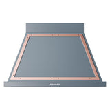 ILVE UANB40BGP Nostalgie Noblesse 40 inch Range Hood (Blue Grey, Copper)