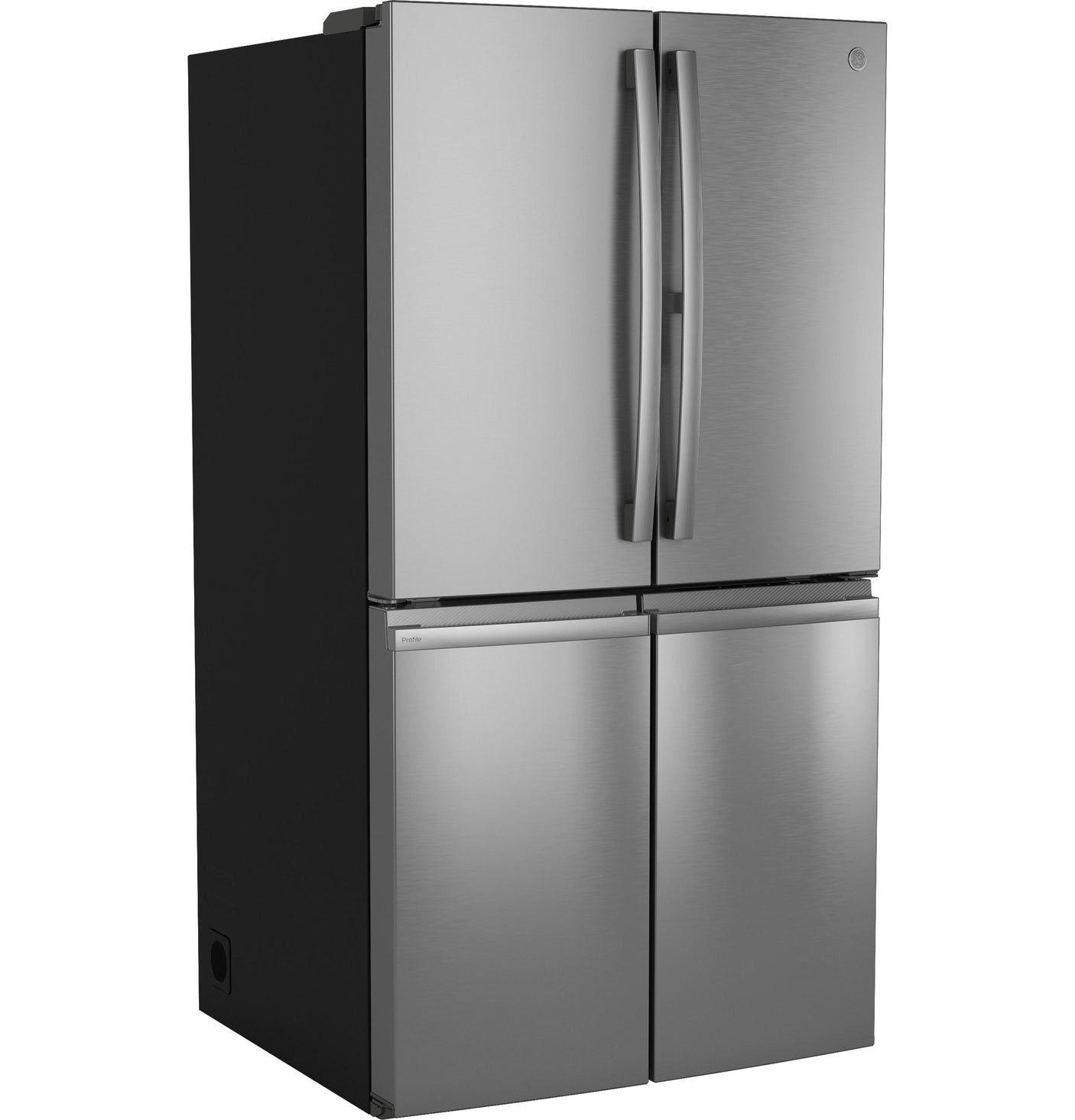 GE Profile™ ENERGY STAR® 28.4 Cu. Ft. Quad-Door Refrigerator with Dual-Dispense AutoFill Pitcher and Door in Door