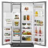 36-inch Wide Large Side-by-Side Refrigerator with Greater Capacity and Temperature Control - 25 cu. ft.