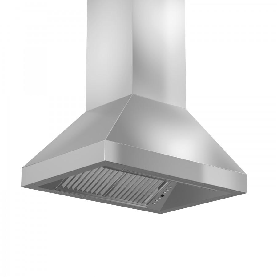 ZLINE Dual Remote Blower Island Mount Range Hood in Stainless Steel (597i-RD)