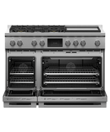 48" Series 9 Professional Dual Fuel 5 Burner with Griddle Self-Cleaning Range