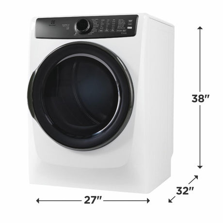 Electrolux Front Load Perfect Steam™ Electric Dryer with Balanced Dry™ and Instant Refresh - 8.0 Cu. Ft.