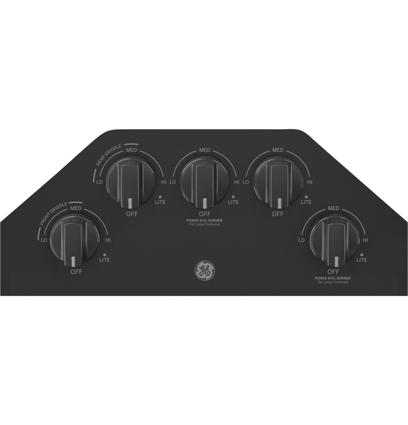 GE® 36" Built-In Gas Cooktop with 5 Burners and Dishwasher Safe Grates