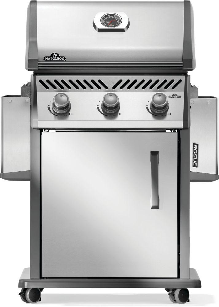 Rogue 425 Gas Grill , Propane, Stainless Steel