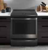 GE Profile™ 30" Smart Slide-In Electric Convection Range with No Preheat Air Fry