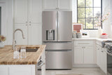 25 cu. ft. Smart Counter-Depth MAX™ 4-Door French Door Refrigerator with Full-Convert Drawer™