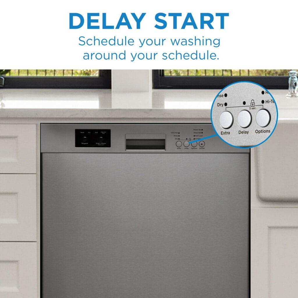 Danby 24" Built in Dishwasher in Stainless Steel