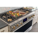 Monogram 48" Dual-Fuel Professional Range with 4 Burners, Grill, and Griddle