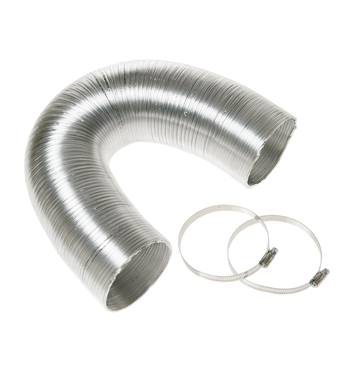 Dryer Flexible Metal Transition Duct - 8' UL Listed