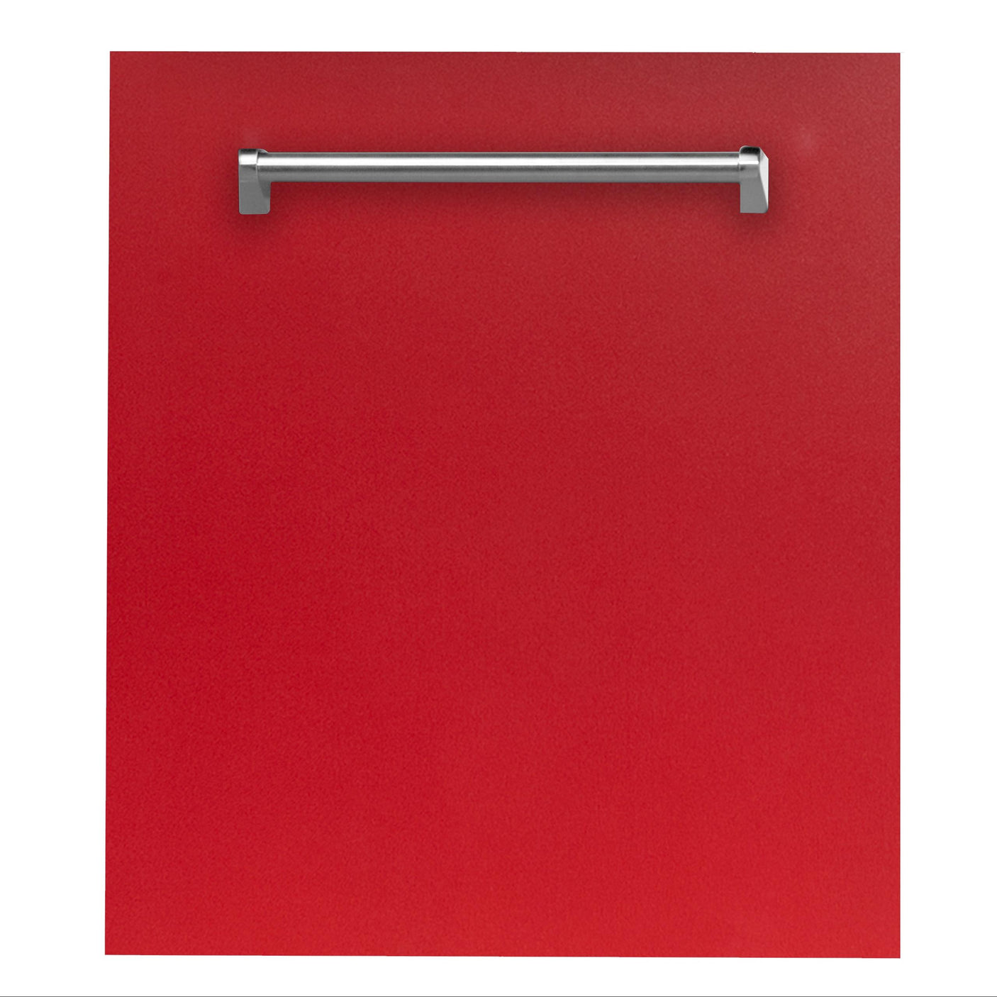 ZLINE 24 in. Dishwasher Panel with Traditional Handle (DP-H-24) [Color: Red Matte]