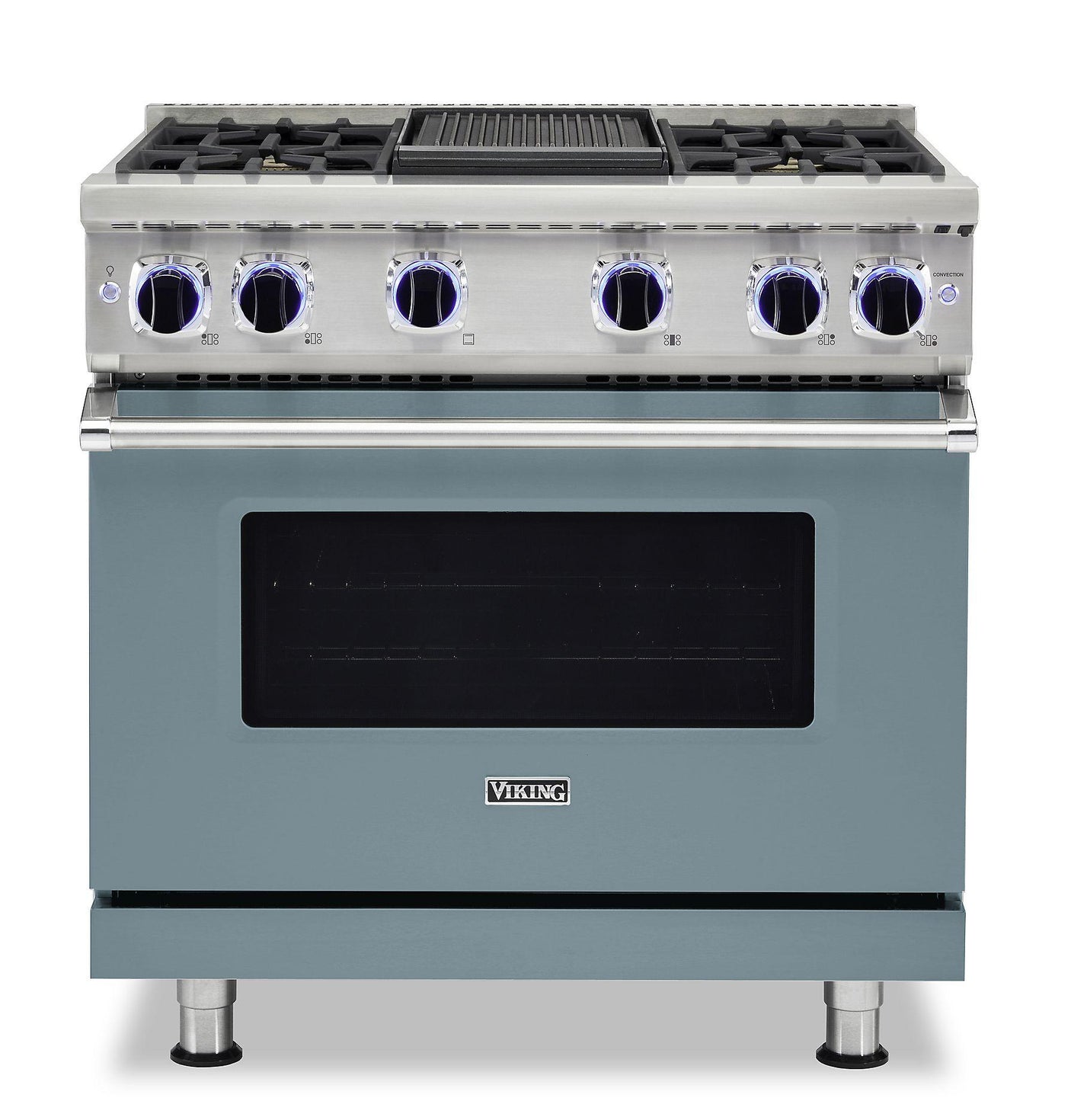 36" Sealed Burner Gas Range - VGR7362 Viking 7 Series