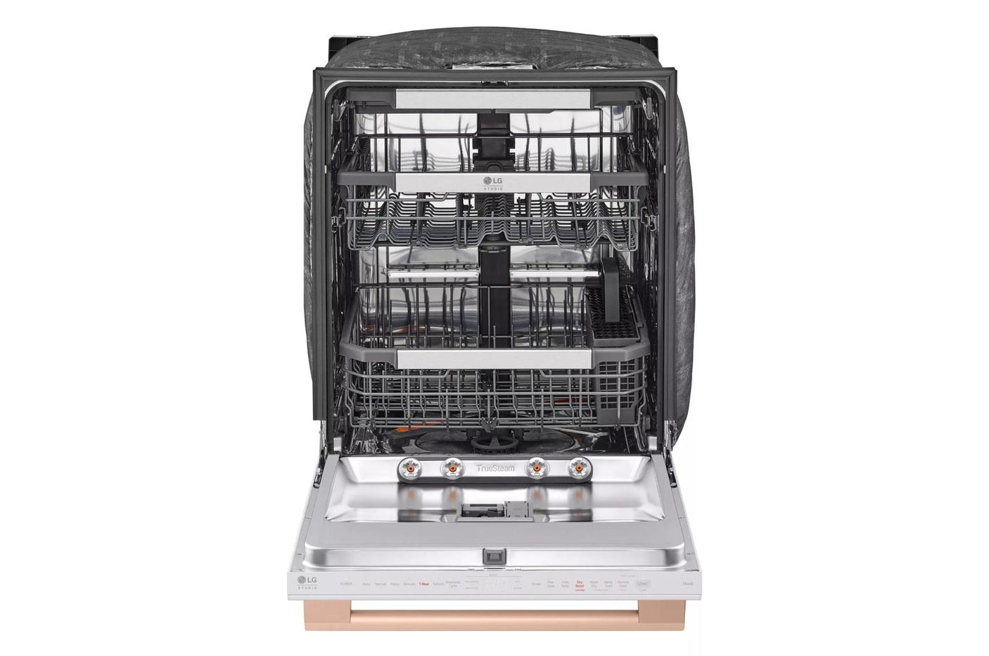 LG STUDIO Smart Top Control Dishwasher with 1-Hour Wash & Dry, QuadWash® Pro, TrueSteam® and Dynamic Heat Dry™