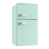 Avanti Retro Series Compact Refrigerator and Freezer, 3.0 cu. ft. - Robin's Egg Blue / 3.0 cu. ft.