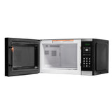 Danby 0.9 cu. ft. Countertop Microwave in Black and Stainless Steel