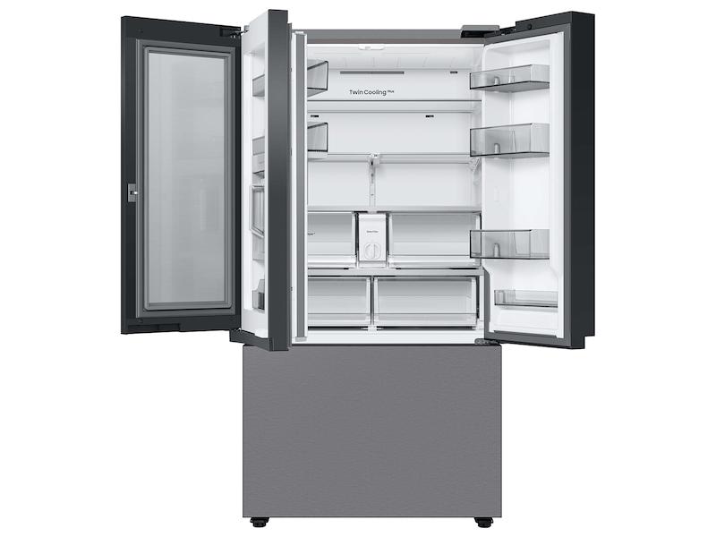 Bespoke 3-Door French Door Refrigerator (24 cu. ft.) with Beverage Center™ in Stainless Steel