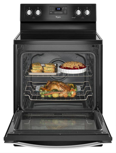 6.4 Cu. Ft. Freestanding Electric Range with AquaLift® Self-Cleaning Technology