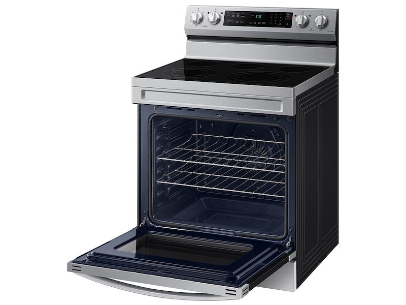 6.3 cu. ft. Smart Freestanding ENERGY STAR® Certified Electric Range with Air Fry in Stainless Steel