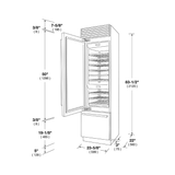 24" PRO WINE CELLAR - LEFT HINGE