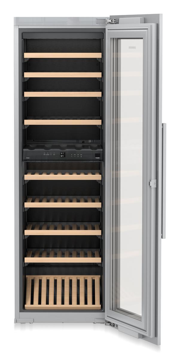 Built-in multi-temperature wine fridge