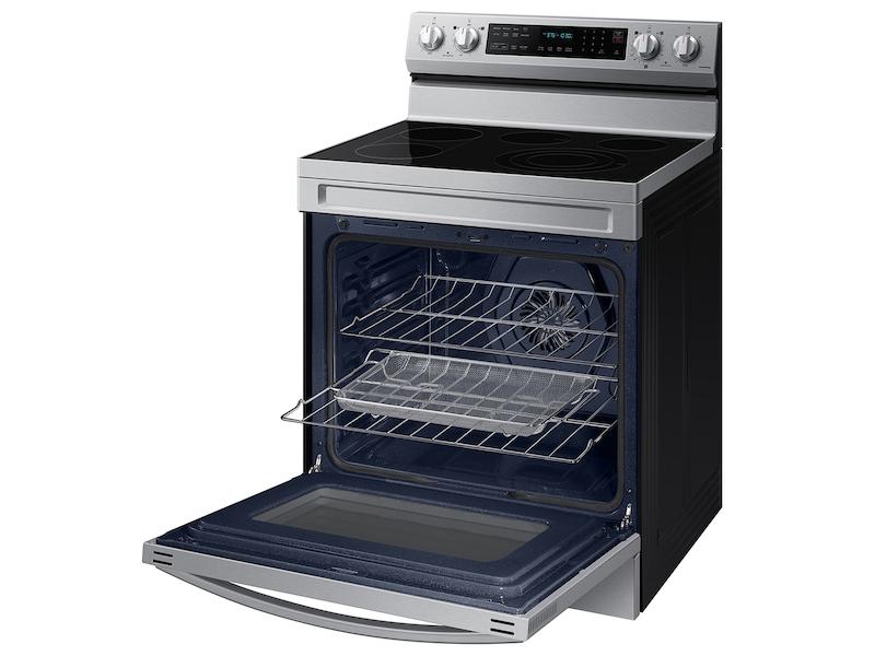 6.3 cu. ft. Smart Freestanding ENERGY STAR® Certified Electric Range with Air Fry and Griddle in Stainless Steel