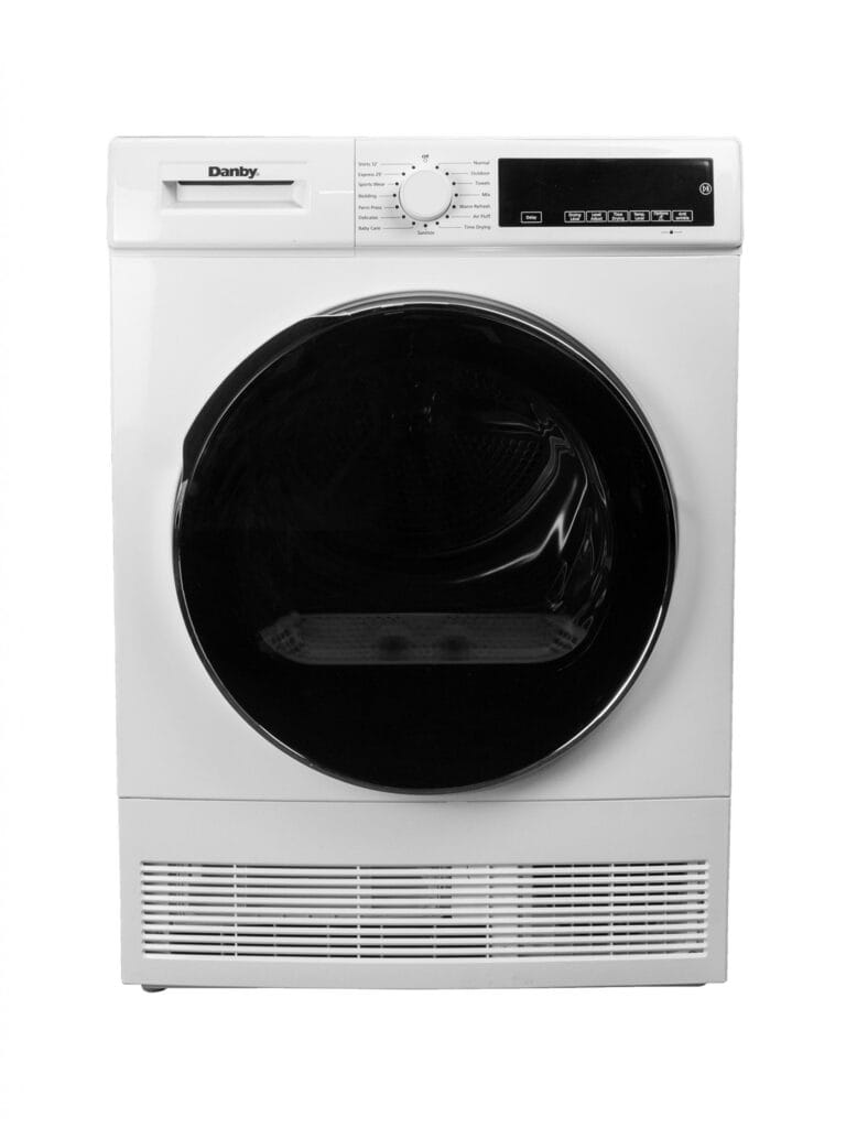 Danby 24-inch, 4.0 cu ft. Stackable Compact Condensing Sensor Dryer in White