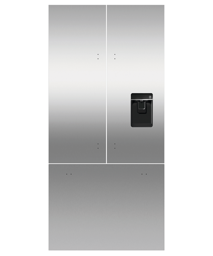 Door panel for Integrated Ice & Water Refrigerator Freezer, 32", French Door