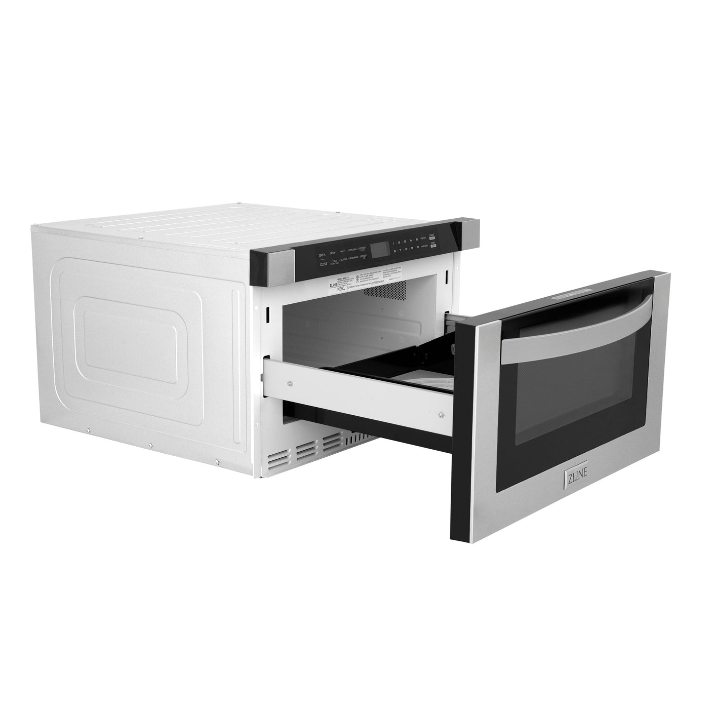 ZLINE 24 in. 1.2 cu. ft. Built-in Microwave Drawer with Color Options (MWD-1) [Color: Stainless Steel]