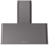 Nostalgie 30 Inch Matte Graphite Wall Mount Convertible Range Hood