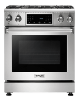 Thor Kitchen 30-inch Tilt Panel Gas Range - Professional - Model Trg3001